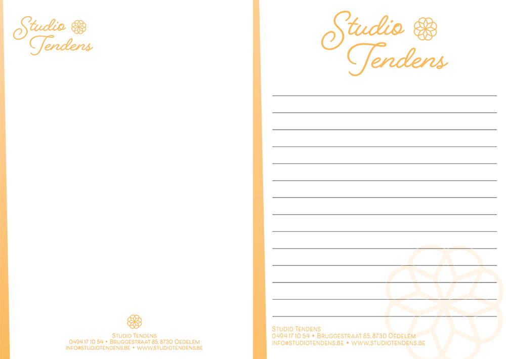 Portfolio Bliss, studio tendens